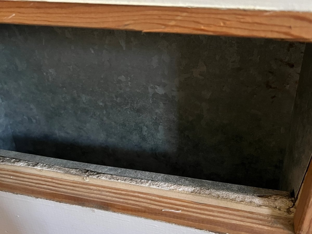 The vent area and duct opening have been cleaned, leaving the system looking clearer, fresher, and ready for better airflow.
