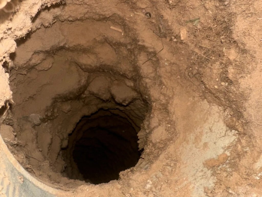 Heavy dirt, dust, and debris buildup inside the duct, blocking proper airflow and showing clear signs that the system needed a deep clean.